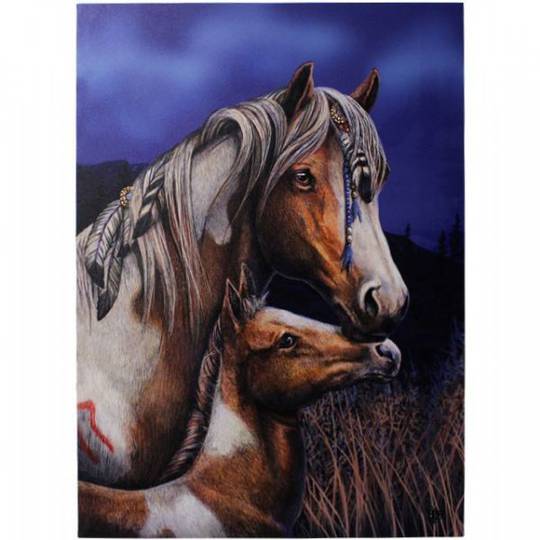 Small Apache Horse Canvas